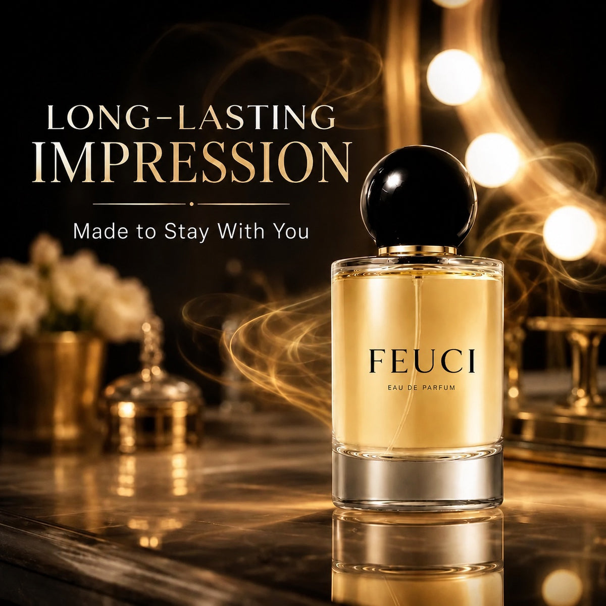 FECUI Eau de Parfum, Luxury Signature Fragrance , Long-Lasting Everyday Perfume Spray for Confidence, Elegance & Night Out