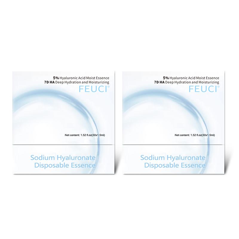 Ultra-Hydrating Serum -Vegan | 5% Hyaluronic Acid Glass Skin Single-Use Vials Skincare Comfort skin firming eyecream