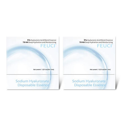 Ultra-Hydrating Serum -Vegan | 5% Hyaluronic Acid Glass Skin Single-Use Vials Skincare Comfort skin firming eyecream