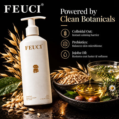FEUCI Professional Pet Shampoo – Gentle Everyday Cleanse for Dogs